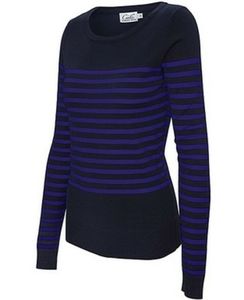 Navy & blue striped sweater